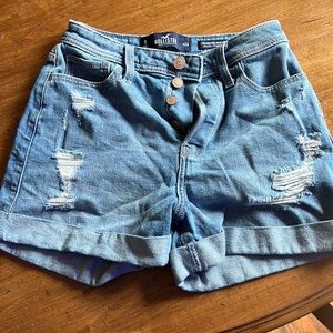 Ultra high rise mom shorts from hollister